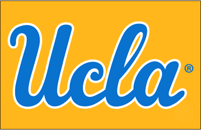 UCLA Bruins 2017-Pres Primary Dark Logo v2 diy DTF decal sticker